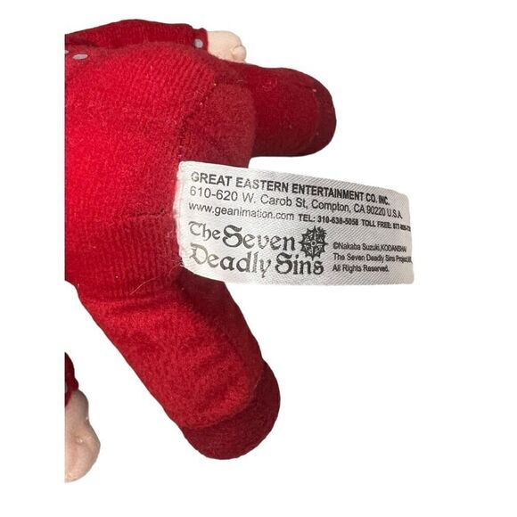 THE SEVEN DEADLY SINS BAN SITTING POSE PLUSH 7" - Picture 3 of 4